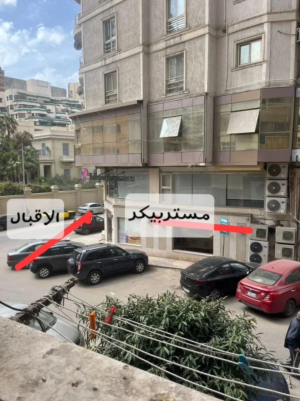 كود 192  دوبلكس في شارع الإقبال – بجوار قصر منصور شيفروليه - Image 1