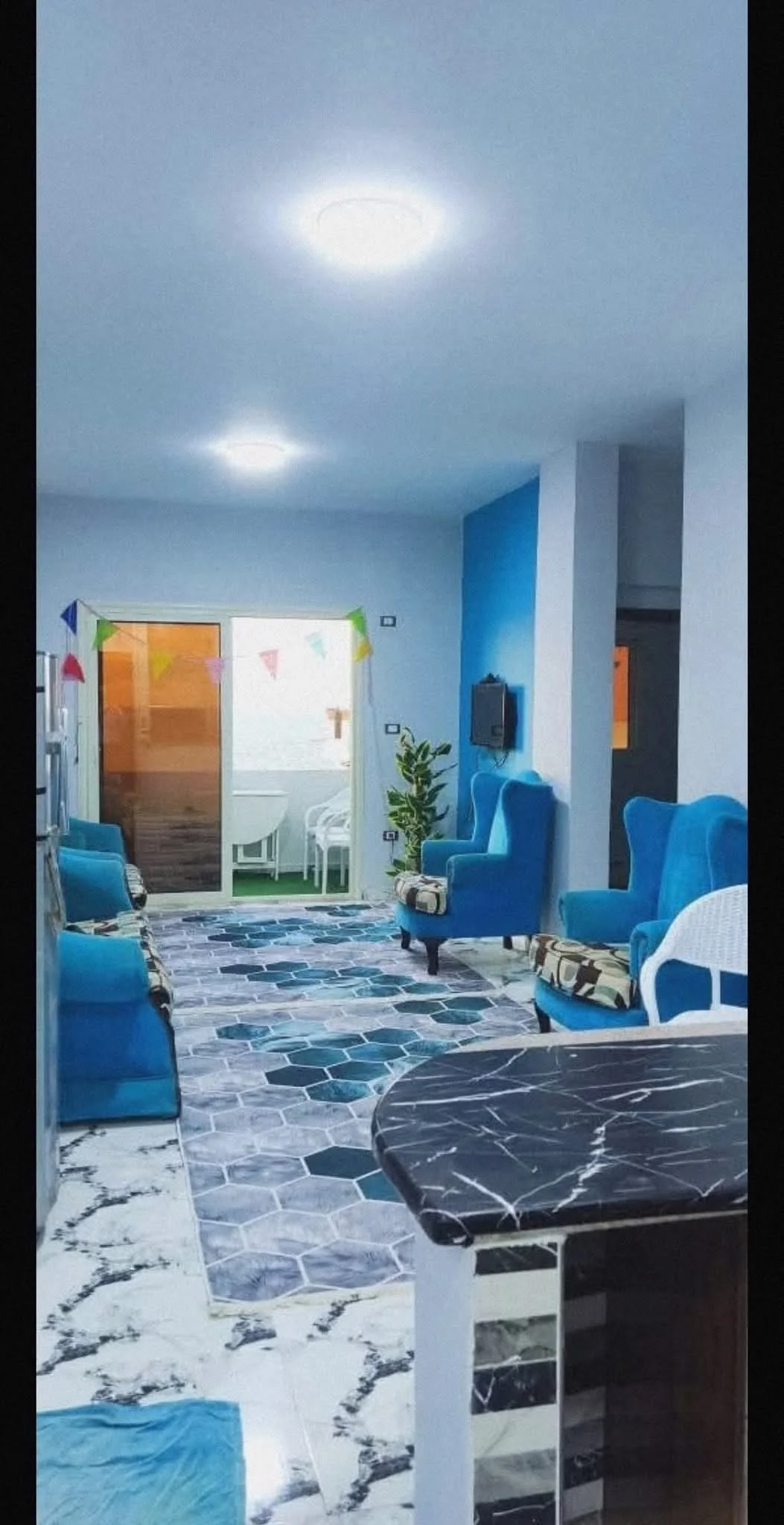 كود 146 شقة 70م للبيع في بيانكي – مفروشة بالكامل – ڤيو بحر مفتوح – بجوار نادي النيابة الإدارية - Image 1